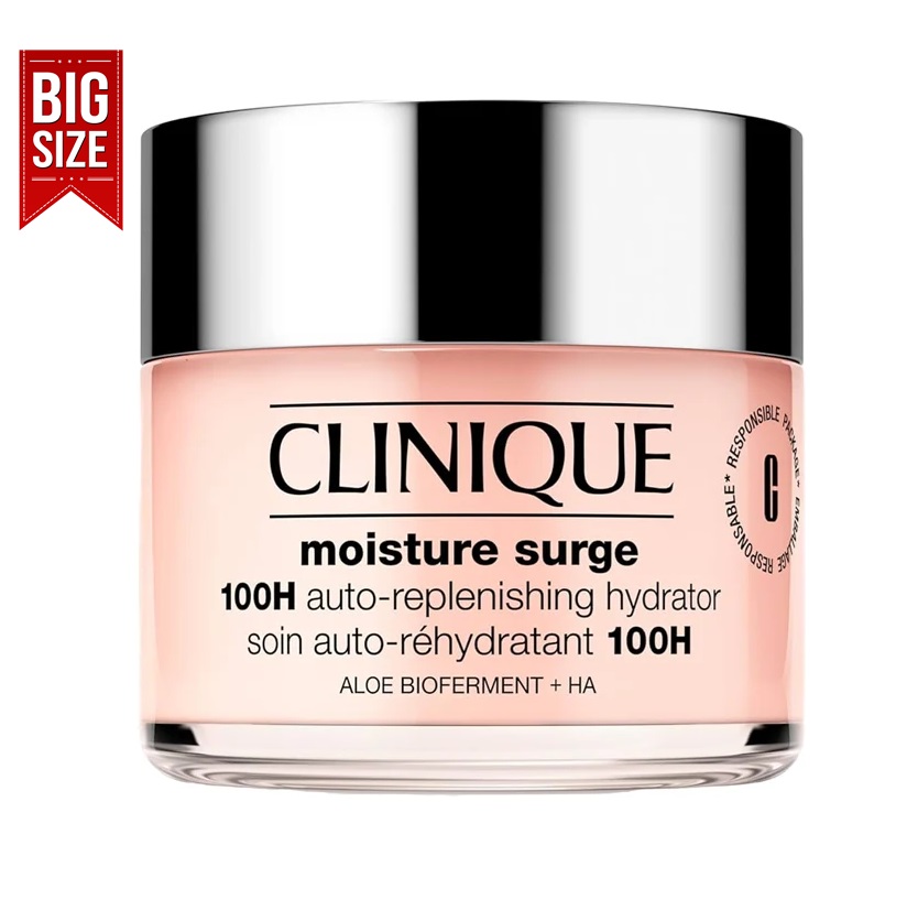 Clinique-Moisture-Surge-100h-Auto-Replenishing-Hydrator-200ml آبرسان 100 ساعته کلینیک Clinique سایز بزرگ حجم 125 میل - تصویر 1