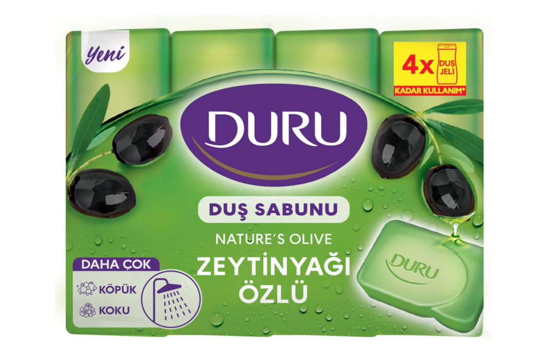 صابون دورو نچرال روغن زیتون بسته 4 عددی (600 گرمی) صابون دورو نچرال روغن زیتون بسته 4 عددی (600 گرمی) - تصویر 1