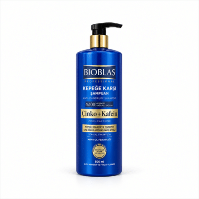 شامپو ضد شوره بیوبلاس Bioblas Professional حاوی زینک و کافئین حجم 900 میل