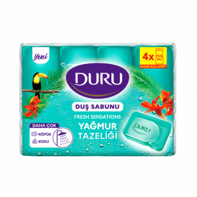 صابون حمام دورو DURU Fresh Sensations Extra مدل Yağmur Ormanı وزن 150 گرم