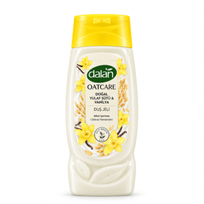شامپو بدن دالان Dalan Oatcare شیر جو دوسر و وانیل حجم 450 میل