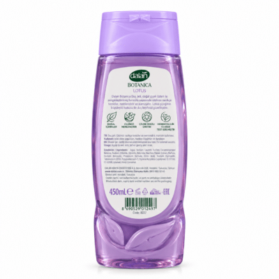 شامپو بدن دالان Dalan Botanica Lotus رایحه گل لوتوس حجم 450 میل - تصویر 2