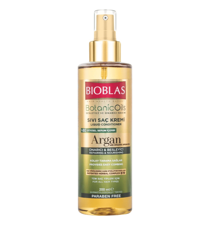 bioblas-sac cremi نرمکننده موی بدون آبکشی بیوبلاس Bioblas حاوی روغن آرگان حجم 200 میل - تصویر 1