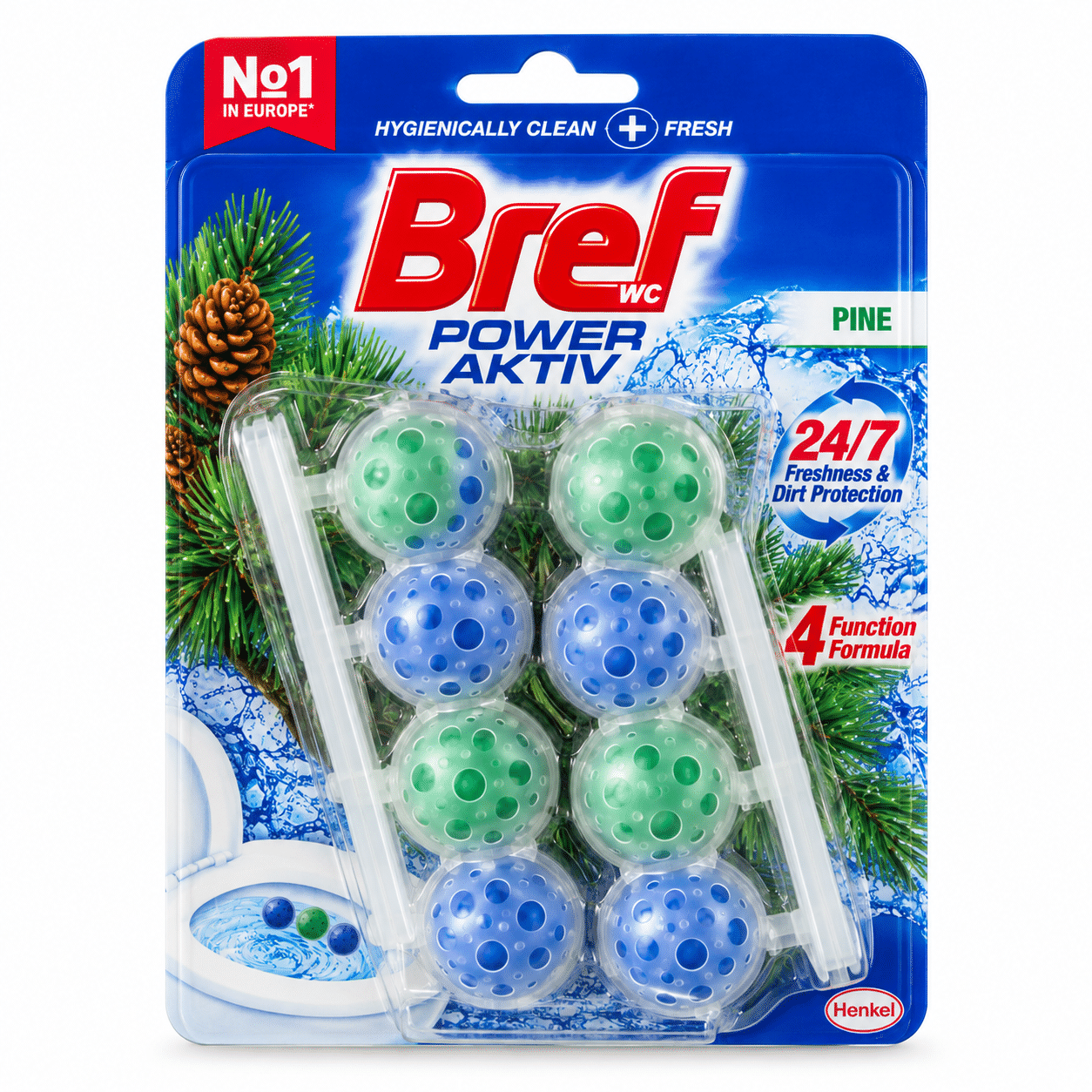 e2efef5c-f412-4b73-baa5-113b45774ce7 خوشبوکننده و جرمگیر توالت فرنگی برف بسته 2 عددی 4 توپی - تصویر 1