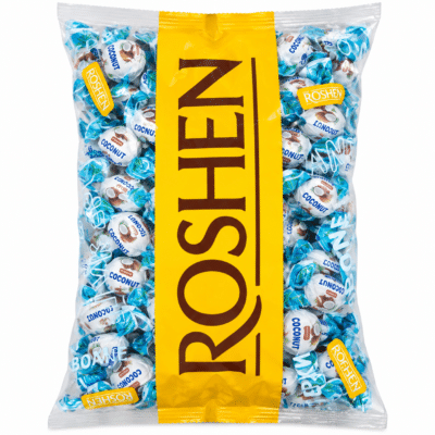 آبنبات نارگیلی روشن Roshen Coconut وزن 1 کیلوگرم
