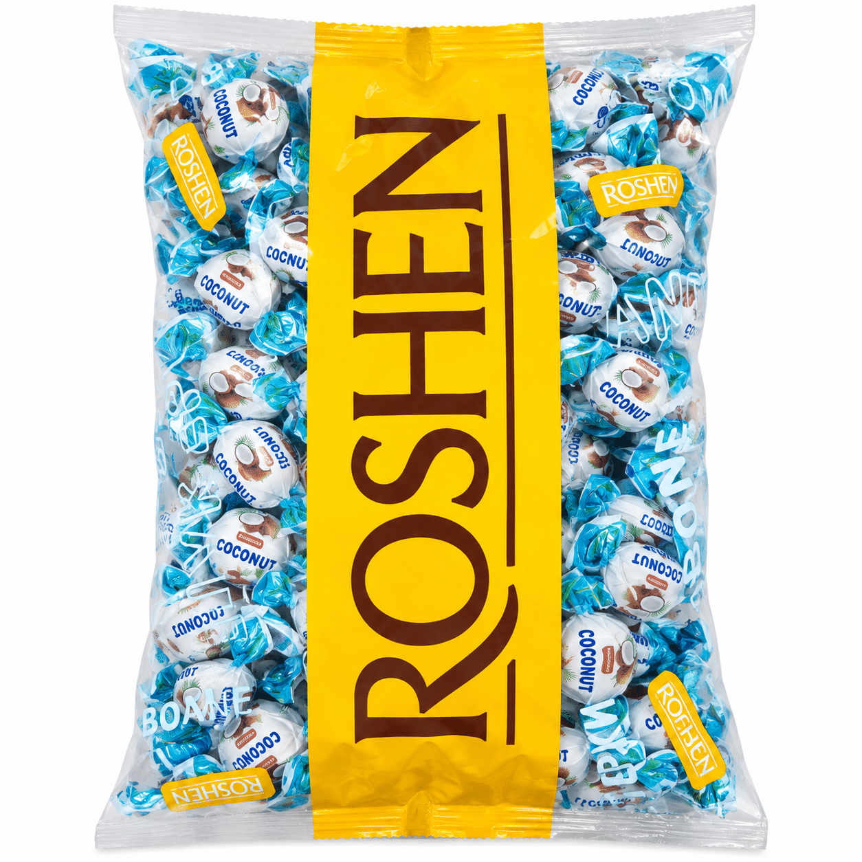 آبنبات نارگیلی روشن Roshen Coconut وزن 1 کیلوگرم آبنبات نارگیلی روشن Roshen Coconut وزن 1 کیلوگرم - تصویر 1