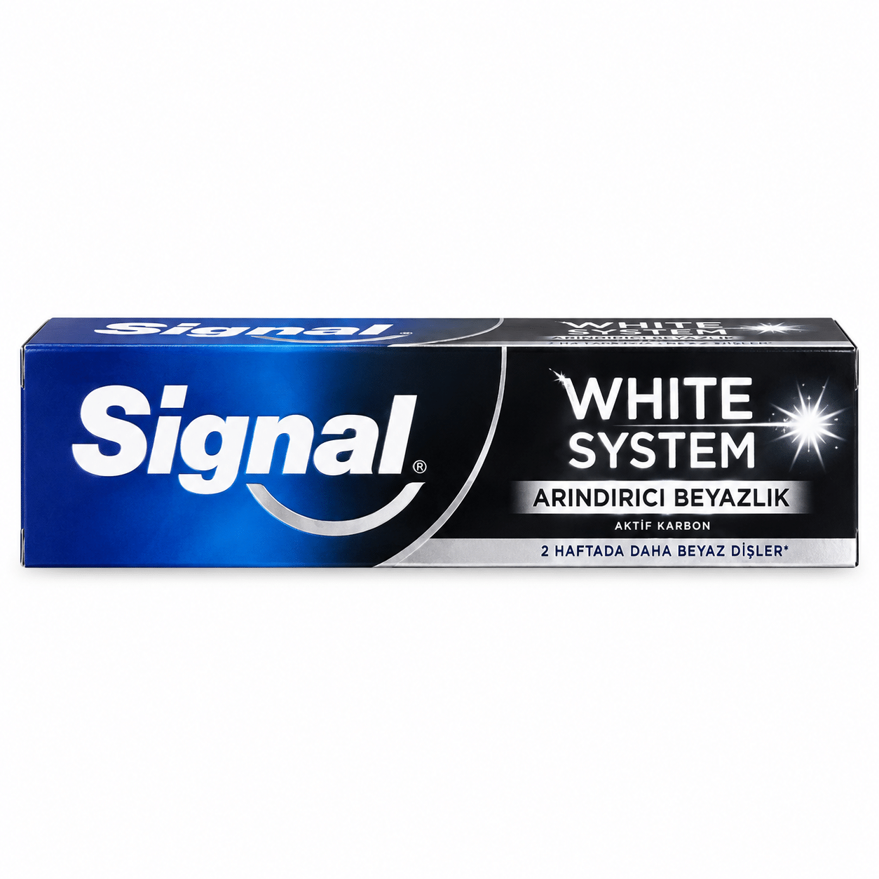 خمیر دندان سفیدکننده سیگنال Signal White System حاوی کربن فعال حجم 75 میل خمیر دندان سفیدکننده سیگنال Signal White System حاوی کربن فعال حجم 75 میل - تصویر 1