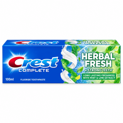خمیر دندان کرست Crest Complete Herbal Fresh + Strong Teeth حجم 100 میل
