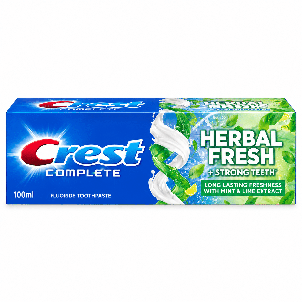 خمیر دندان کرست Crest Complete Herbal Fresh + Strong Teeth حجم 100 میل خمیر دندان کرست Crest Complete Herbal Fresh + Strong Teeth حجم 100 میل - تصویر 1