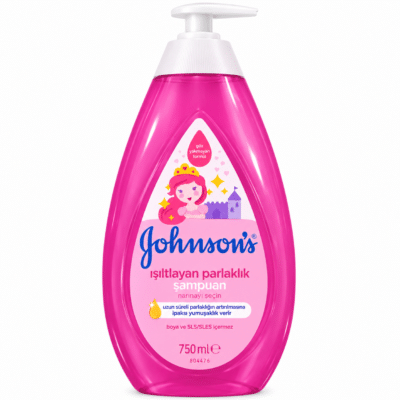 شامپو بچه جانسون Johnson’s درخشان‌کننده مو حجم 750 میلی‌لیتر پمپی