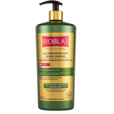 شامپو ضد ریزش و ترمیم‌کننده فیتوکراتین بیوبلاس Bioblas Phytokeratin حجم 1000 میل