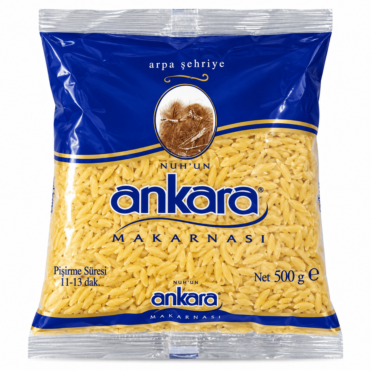 ماکارونی آرپا شهریه نوح آنکارا Nuh’un Ankara Arpa Şehriye حجم 500 گرم ماکارونی آرپا شهریه نوح آنکارا Nuh’un Ankara Arpa Şehriye حجم 500 گرم - تصویر 1