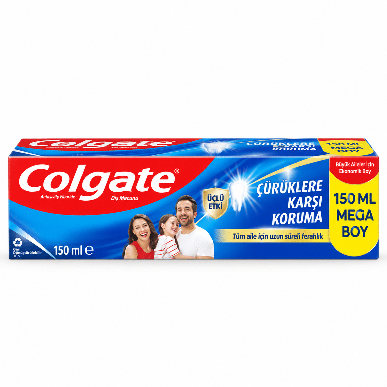 کلگیت خانواده خمیر دندان خانواده کلگیت Colgate ضد پوسیدگی حجم 150 میل - تصویر 1