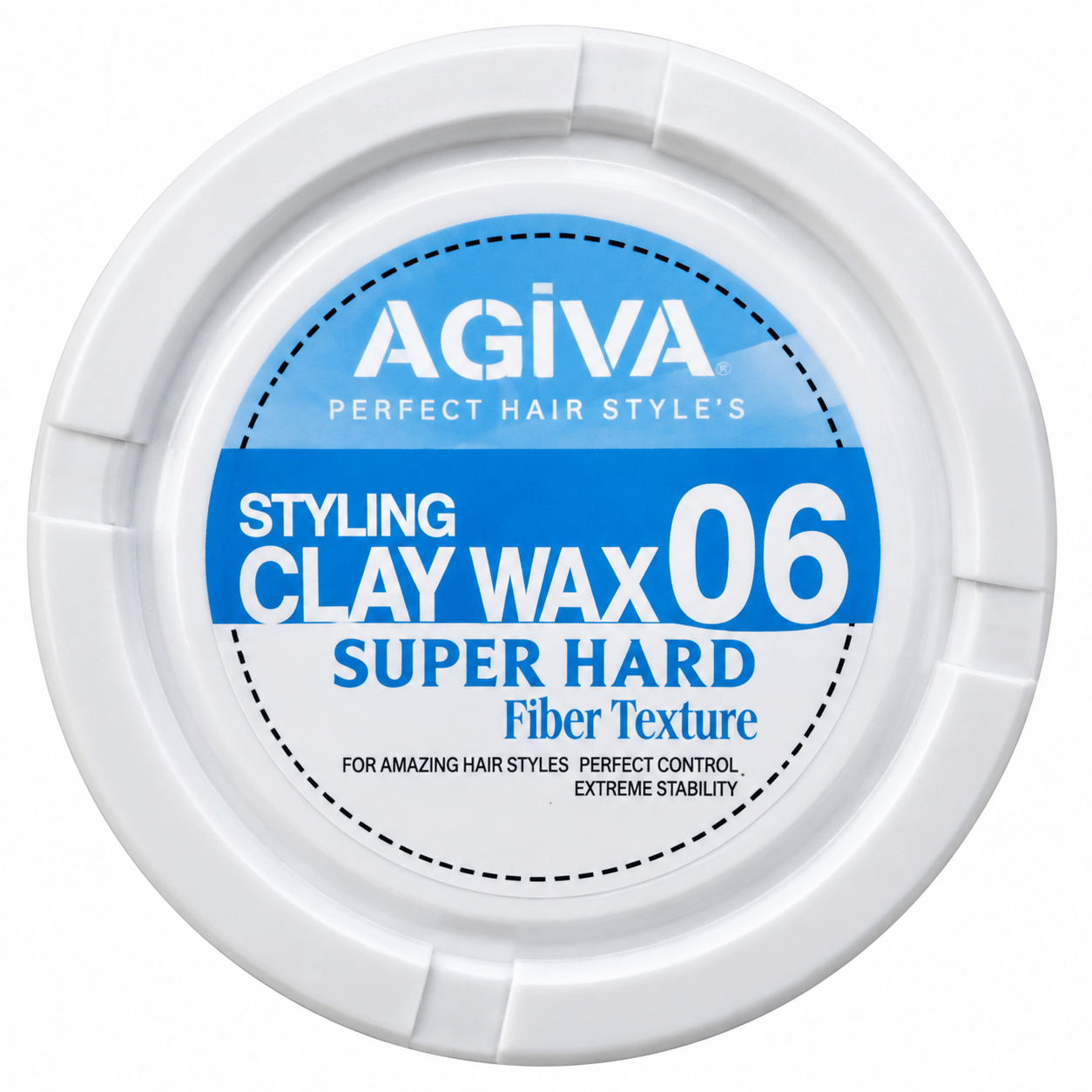 واکس مو آگیوا Agiva مدل Styling Clay Wax 06 Super Hard واکس مو آگیوا Agiva مدل Styling Clay Wax 06 Super Hard - تصویر 1